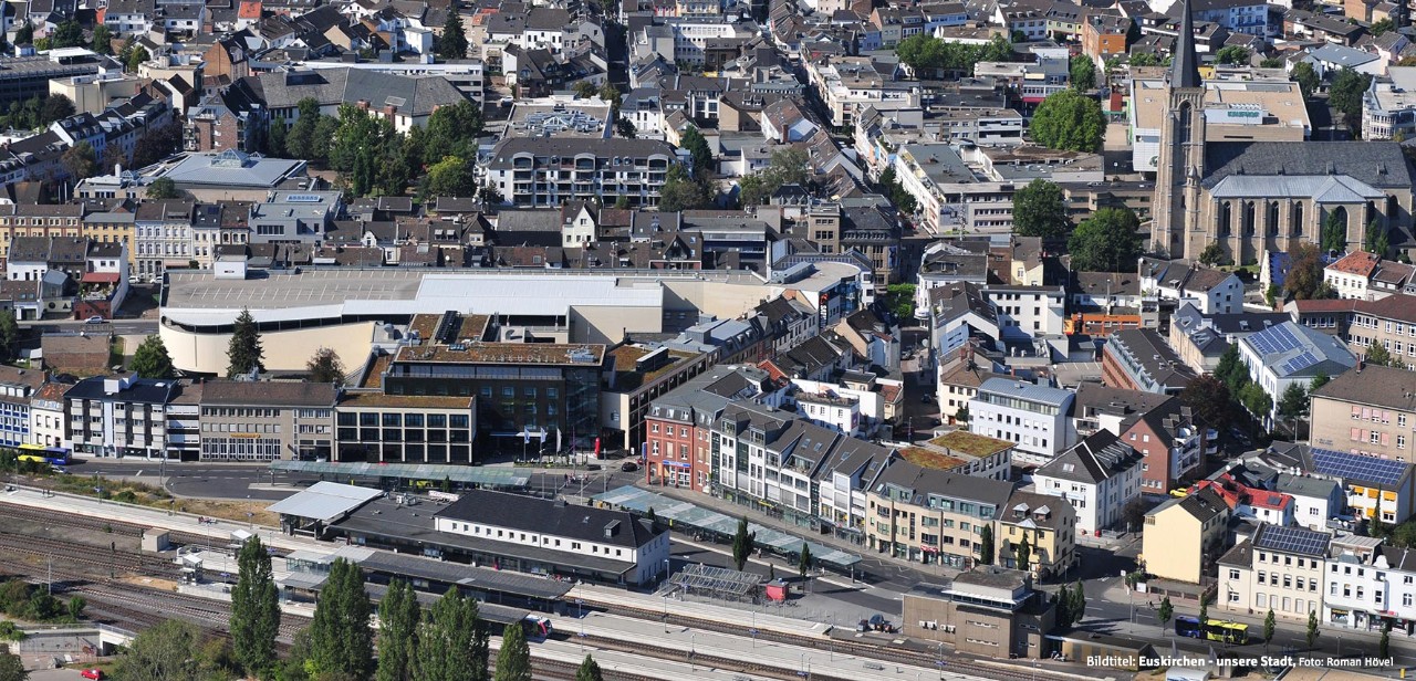 Panorama der Stadt Euskirchen